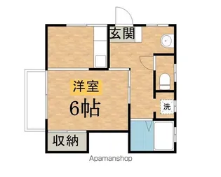 行幸ヴィラ【1階】の間取り