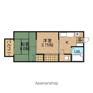 エミネンス駿河台【1階】の間取り