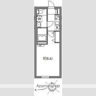 東京都中野区中央1丁目【マンション】の間取り