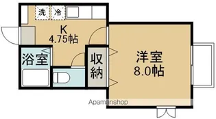 スカイスクレーパー【1階】の間取り