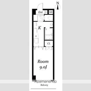 ラヴィアン名駅【303号室】の間取り