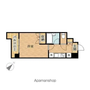 VIVRE横浜白楽弐番館【4階】の間取り