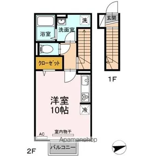 ティエラ M【2階】の間取り