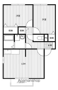 グランモアA棟【1階】の間取り