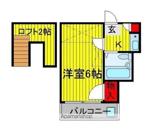 COURT豊四季【2階】の間取り