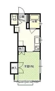 エトワールN【201号室】の間取り