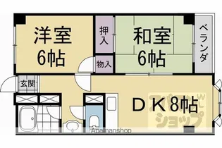 VILLAたみあき【307号室】の間取り