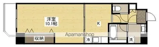 グラシア幟町【204号室】の間取り