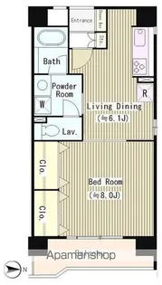 パルティーレ西落合【5階】の間取り