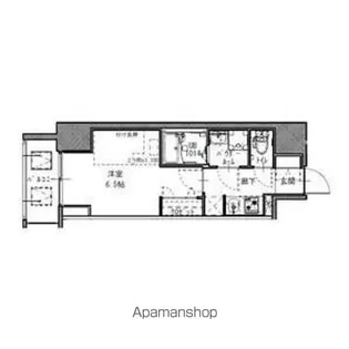 SーRESIDENCE福島玉川TRES【2階】の間取り