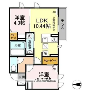 NKガーデン【1階】の間取り