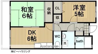 グランディ【1階】の間取り