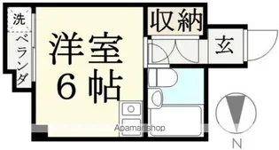学勝マンション【302号室】の間取り