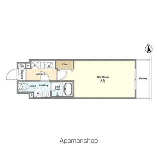 東京都墨田区立花6丁目【マンション】の間取り