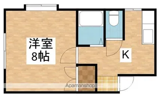 ベイサイドフラッター【2階】の間取り