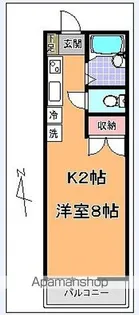 石塚ハウス【102号室】の間取り