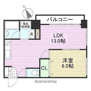 サントル・ヴィラージュⅠ【7階】の間取り