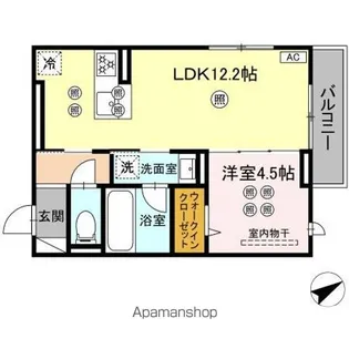 TAMURA西川口【3階】の間取り