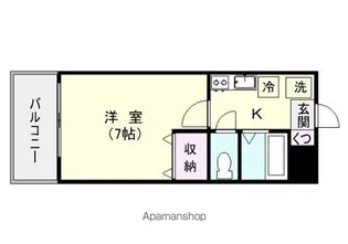 アーバンライフ東邦ビル【4階】の間取り