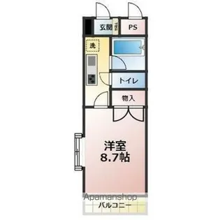 ハオスベハーゲン【2階】の間取り