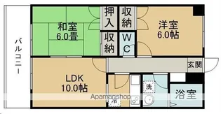 パークハイツD【103号室】の間取り