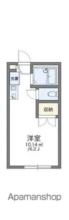 レオパレス江坂【2階】の間取り