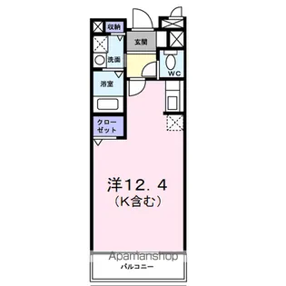 ルートサイドヴィラ【3階】の間取り