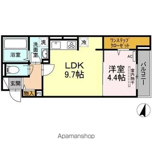 オリヴィエ西町【2階】の間取り