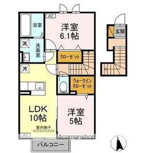 FERIO(フェリオ)【2階】の間取り