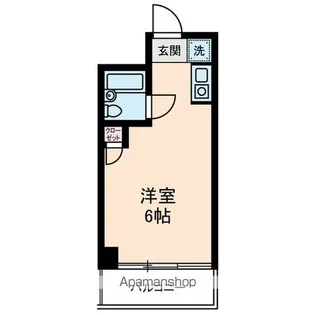 メインステージ新丸子駅前【1階】の間取り