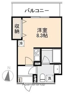 OLTEGA(オルテガ)【8階】の間取り