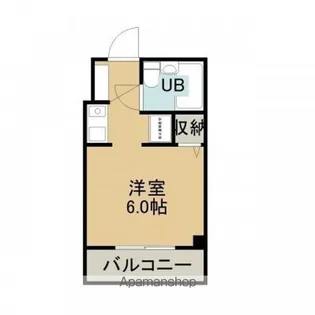 スカイコート函館【108号室】の間取り