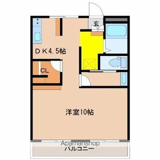 第二押川ビル【3階】の間取り