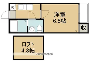グランコンフォール宮城野【2階】の間取り