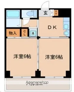 アルデール宮町【7階】の間取り