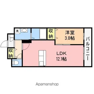 クレールひかり【3階】の間取り