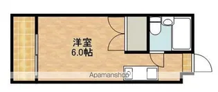 グランフォルム高丘【408号室】の間取り