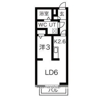 メリディアン川平四番館【2階】の間取り