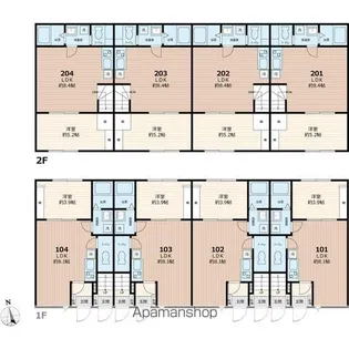モンターニュ薬園台【1階】の間取り