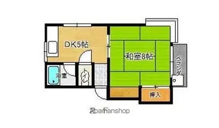 コーポクラサワ【2階】の間取り