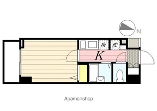 エステムプラザ横濱みなとみらいWEST【1006号室】の間取り