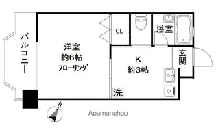 グランドパレス西千葉【3階】の間取り