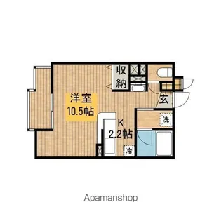 オークハイツ・鶴間【3階】の間取り