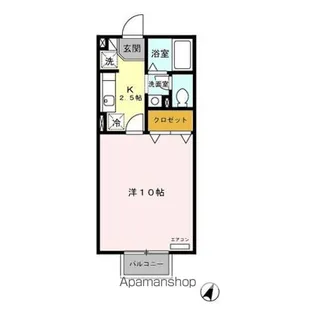 リヴィエール入船【2階】の間取り