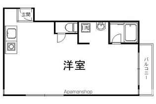 玄風館【402号室】の間取り