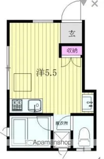 スマートコンパクト栄町【1階】の間取り