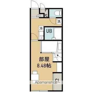 EMMA JUDE (エマ ジュード)【2階】の間取り