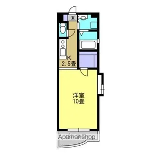 EMINENTE神明【4階】の間取り
