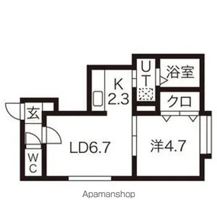 HOUSE OF MARQUIS Ⅳ(ハウスオブマーキス4)【2階】の間取り