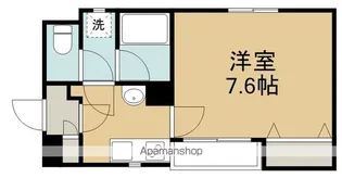 メゾンドシャルマン原町【1階】の間取り